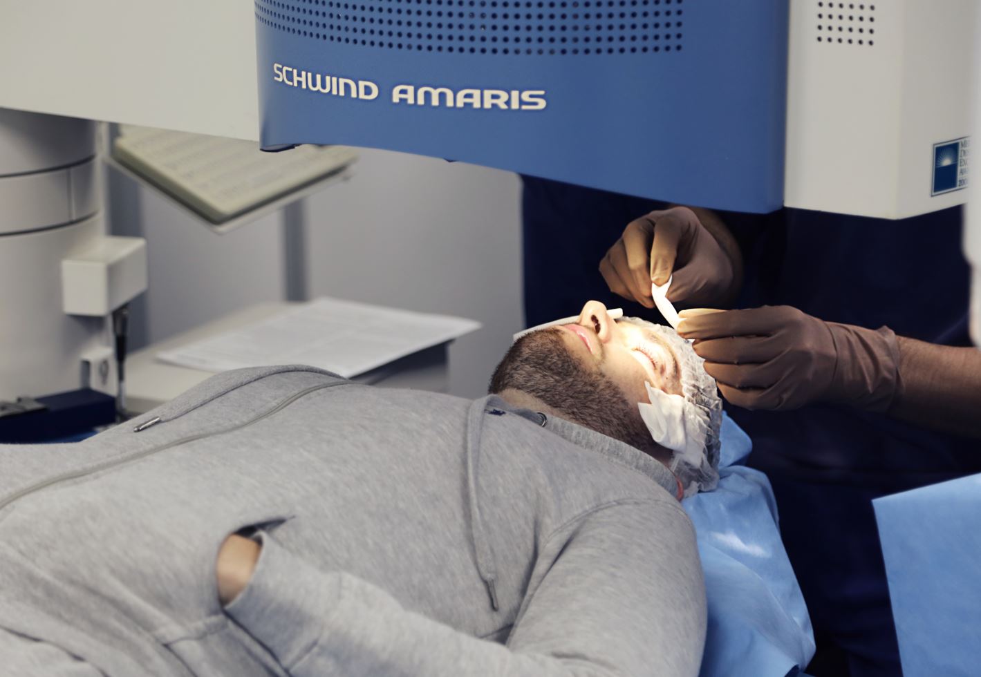 day of laser eye surgery